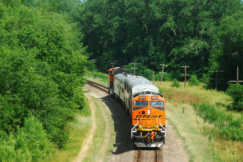 BNSF 2011 RailPac train