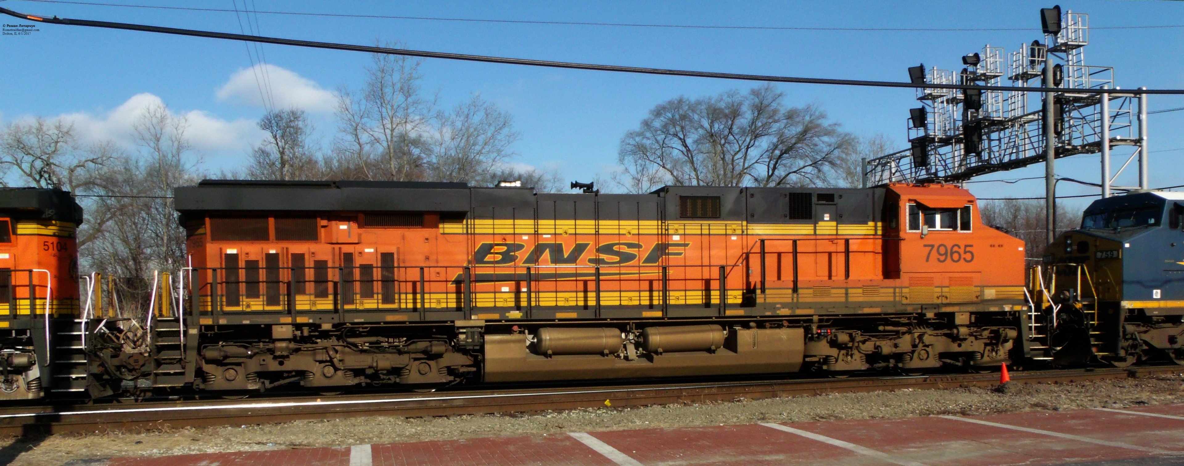 BNSF 7965 ES44C4