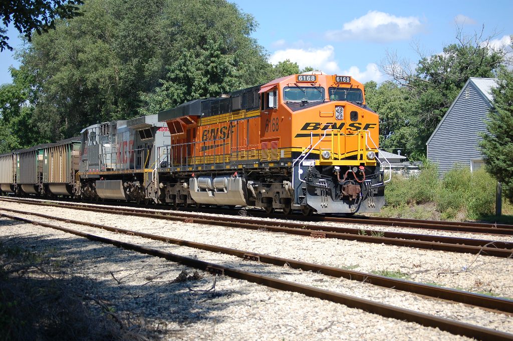 BNSF CN Coal Train