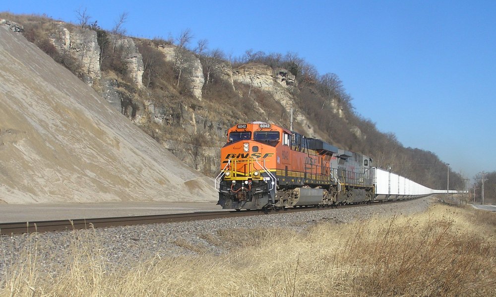 BNSF Coal Train at Foley, MO