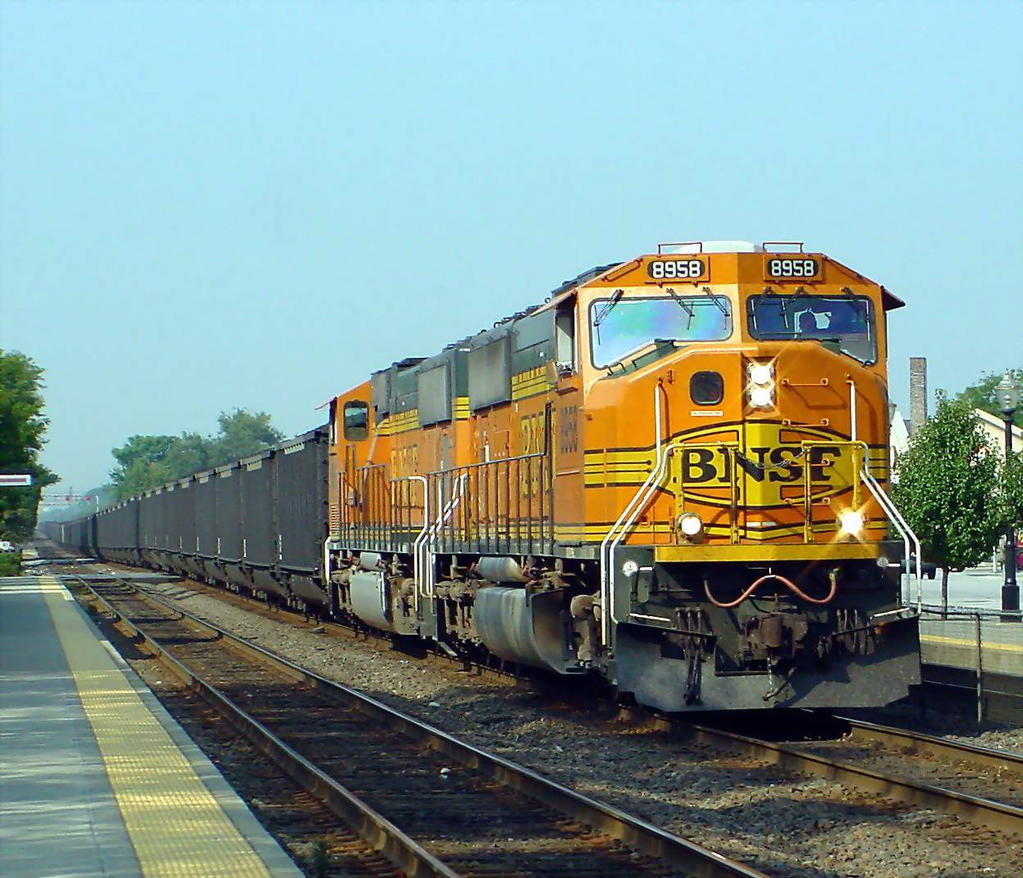 BNSF East into Chicago