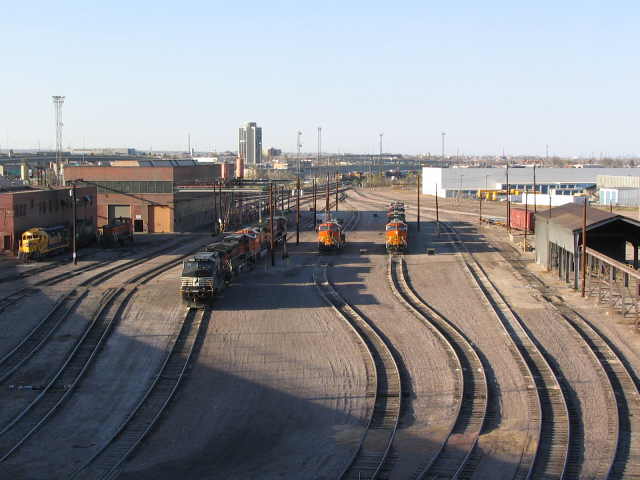 BNSF Shops and fuel pits