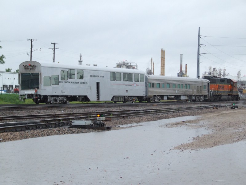 BNSF Track Test Train in Tulsa, OK