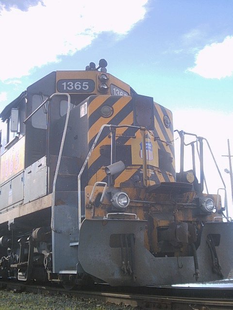 Close Up of ex -drgw #1365