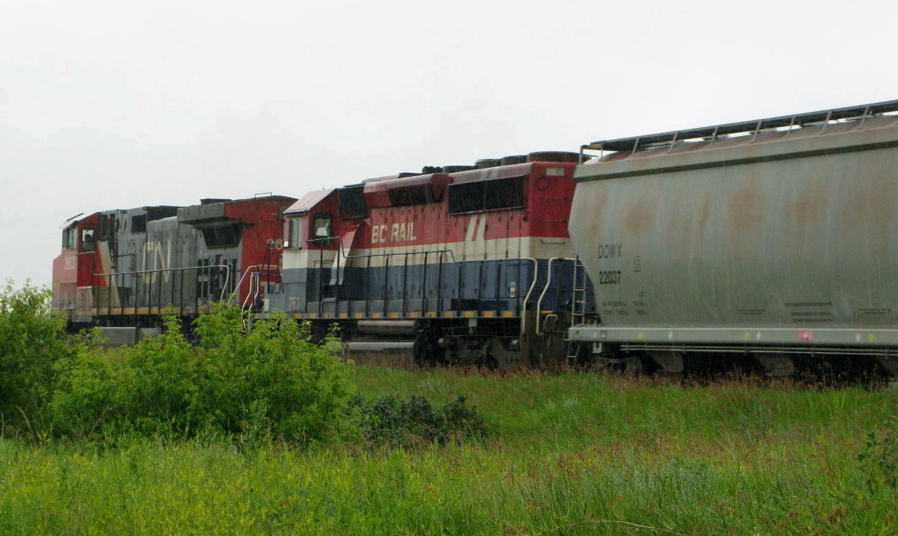 CN 2606, BC Rail 763