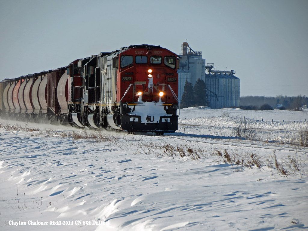 CN on Clear Cold Day