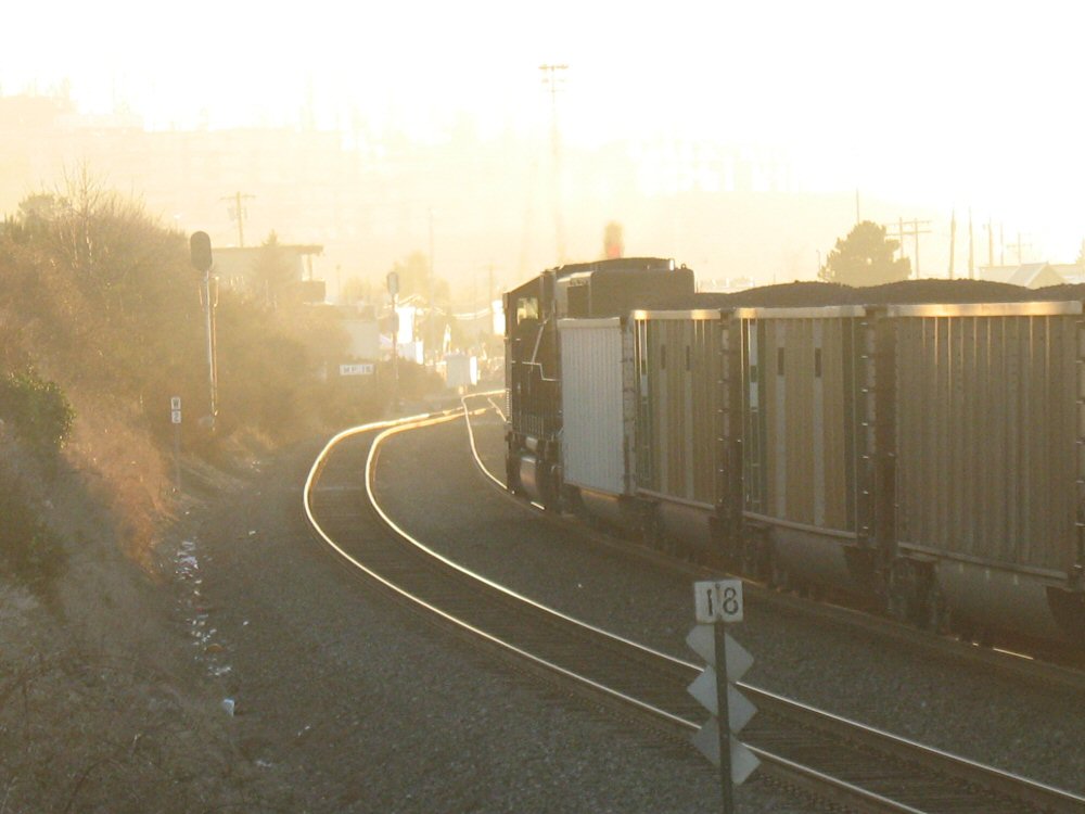 Coal train at Edmonds