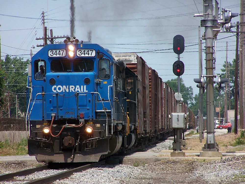 Conrail 3447 at Springfield