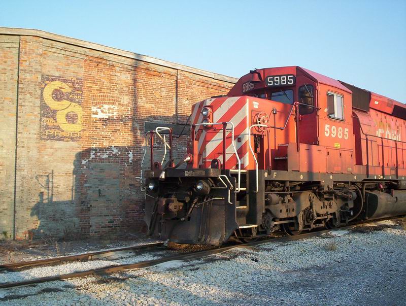 CP at CSX roundhouse