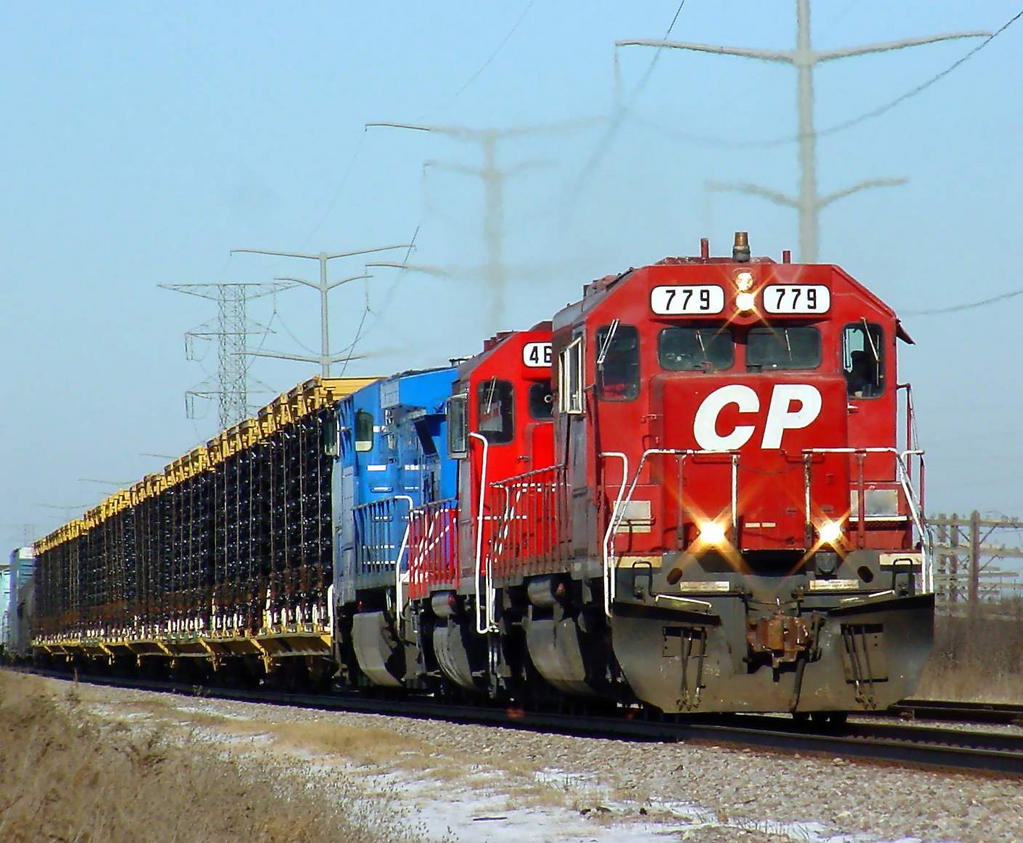 CP Eastbound Bain station road