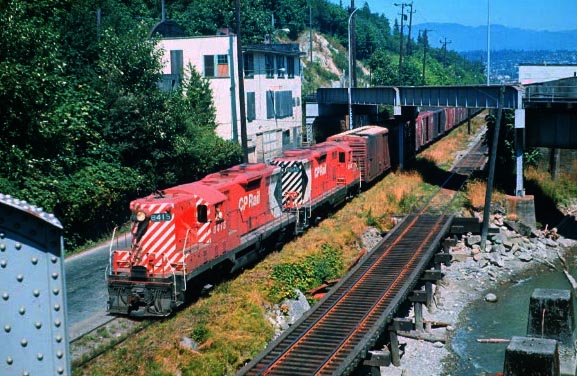 CP Rail transfer with 8415