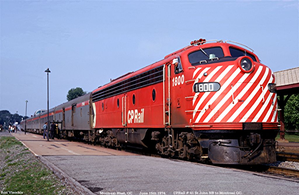 CPRail Red Lady - 1948 E-8