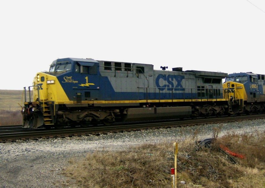 CSX 1 - My first rail photo of the year!