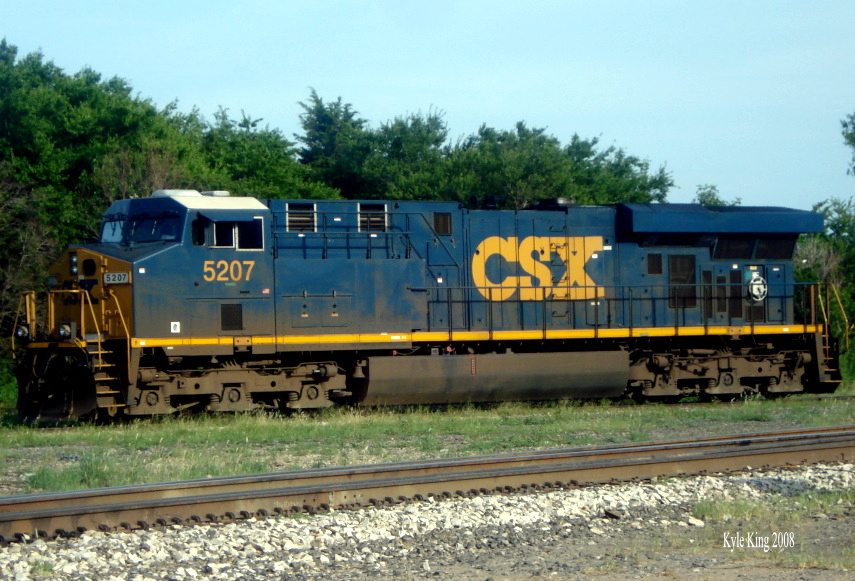 CSX 5207 Corsicana, TX