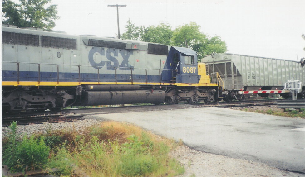 CSX 8077, IN 2001 CSX 8087 IN 1998 CSX 2241 IN 2000.