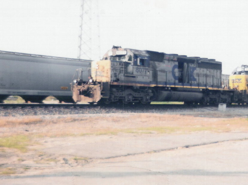 CSX 8077, IN 2001
