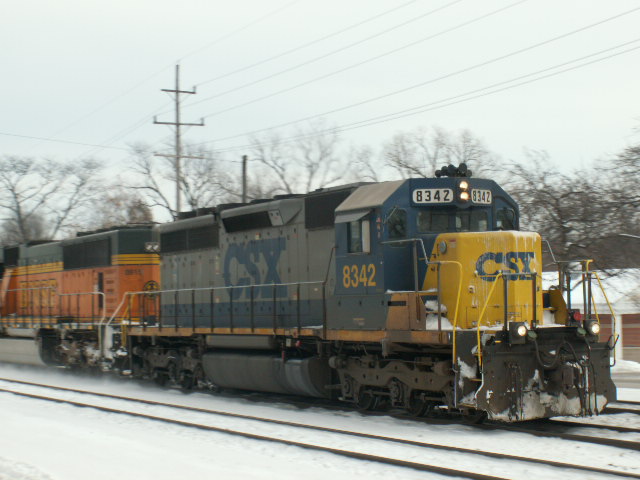 CSX on a Coal Train