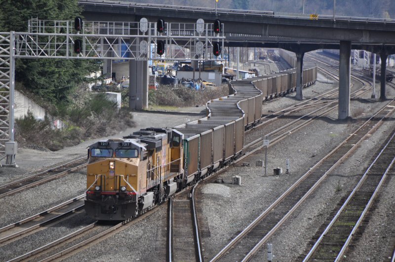 DPUs on a SB coal train