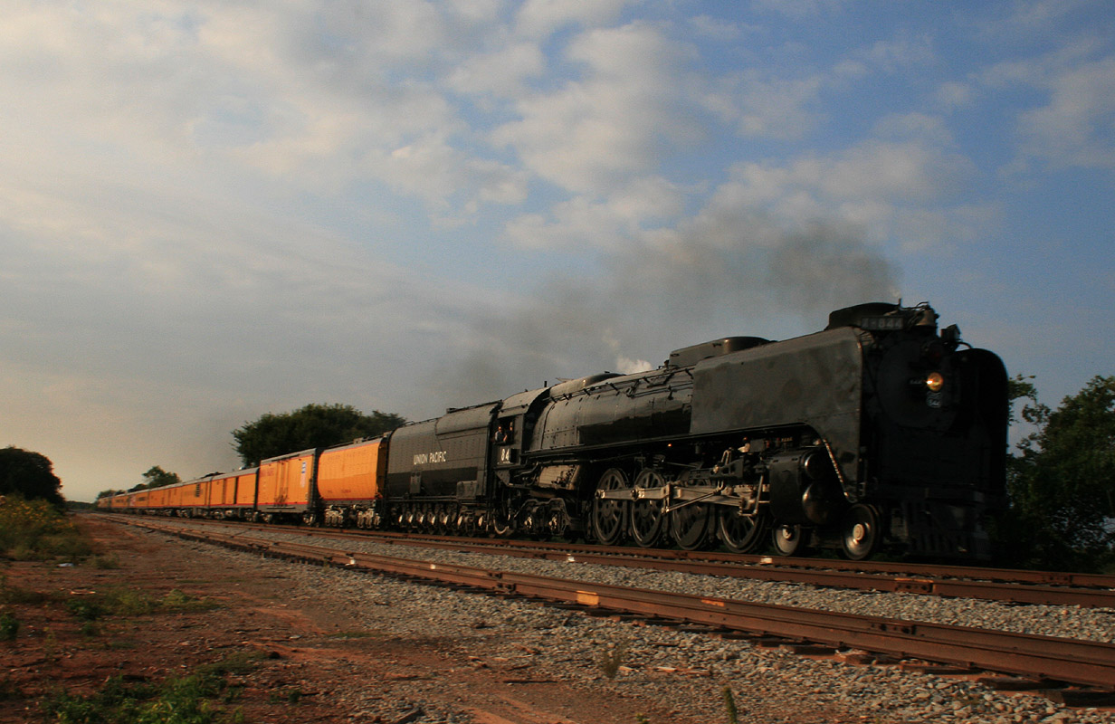 Early Morning Under Steam