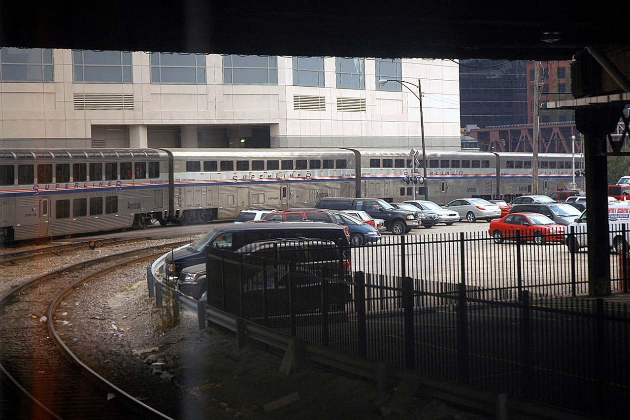 Empire Builder Leaving Chicago Union Station