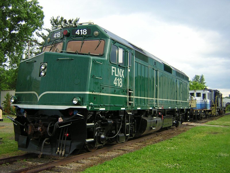 F40PH FLNX 418 at Ohio Railway Supply