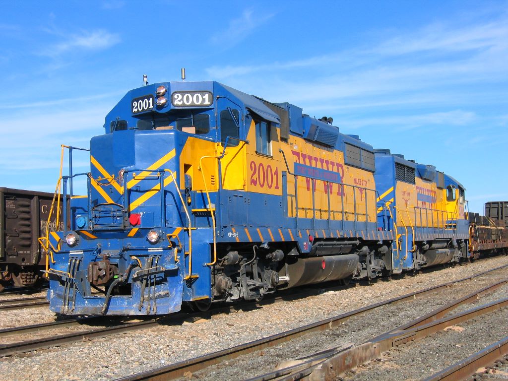 Fort Worth & Western Railroads GP-38
