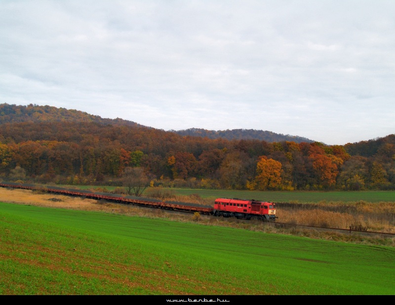 Freight train near Pspkhatvan, Hungary