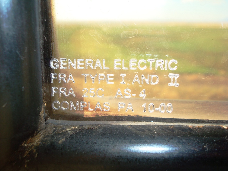 GE window stamp