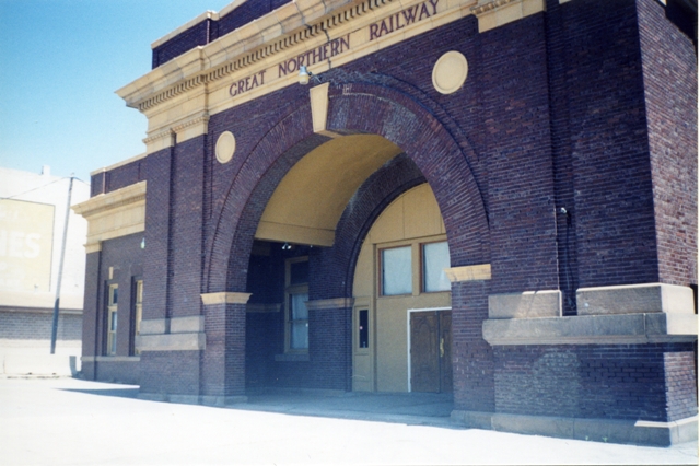 Great Northern's Butte Depot