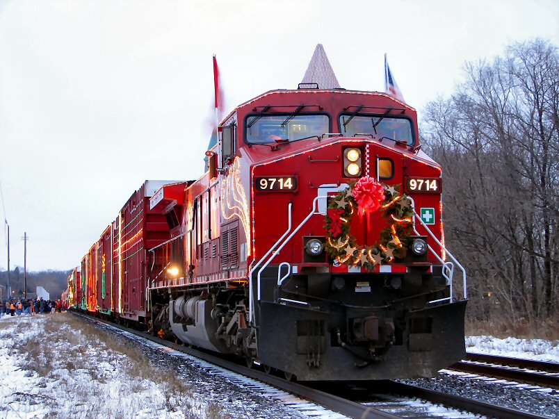 Holiday Train Arriving in Toronto