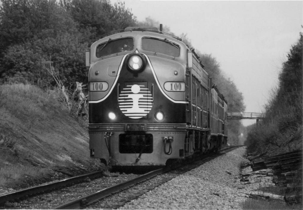 IC 100 At Mp 107 On the Illinois Central Iowa Div.