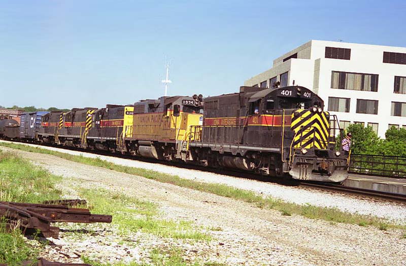 Iowa Interstate Railroad at Joliet, Illinois