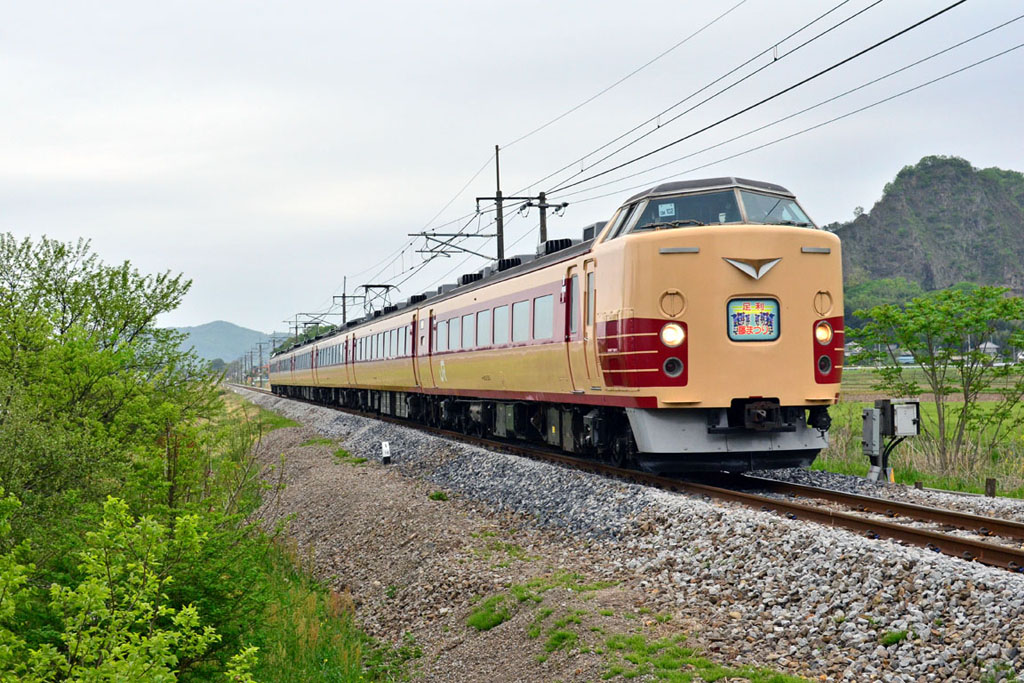 JR-East series 183 at Iwafune