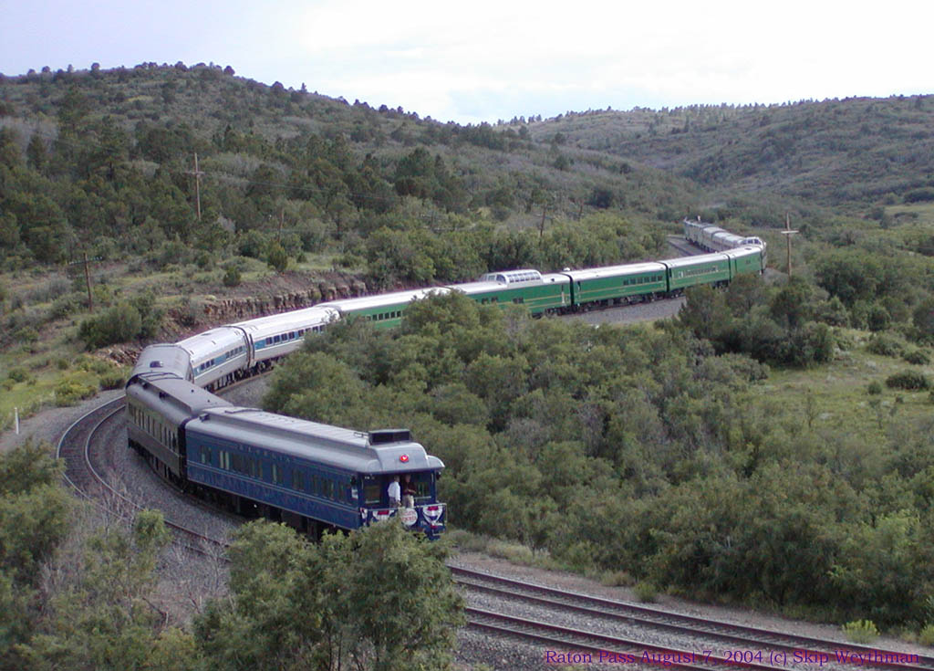 Kerry 2004 Campaign Train-Raton Pass