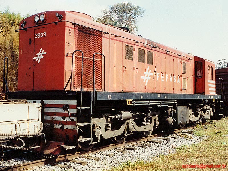 Locomotives in Mayrink 41