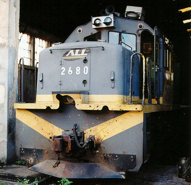 Locomotives in Mayrink 44