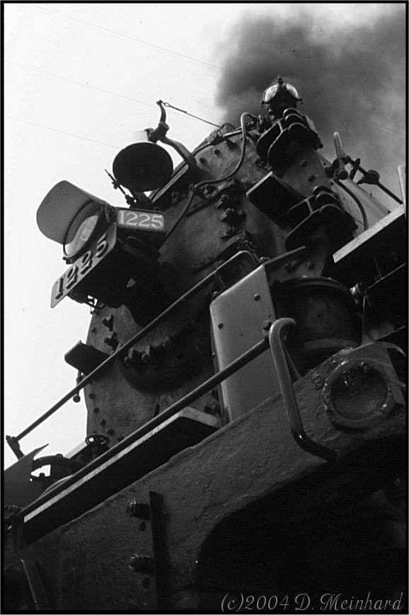Looking up at Pere Marquette 1225