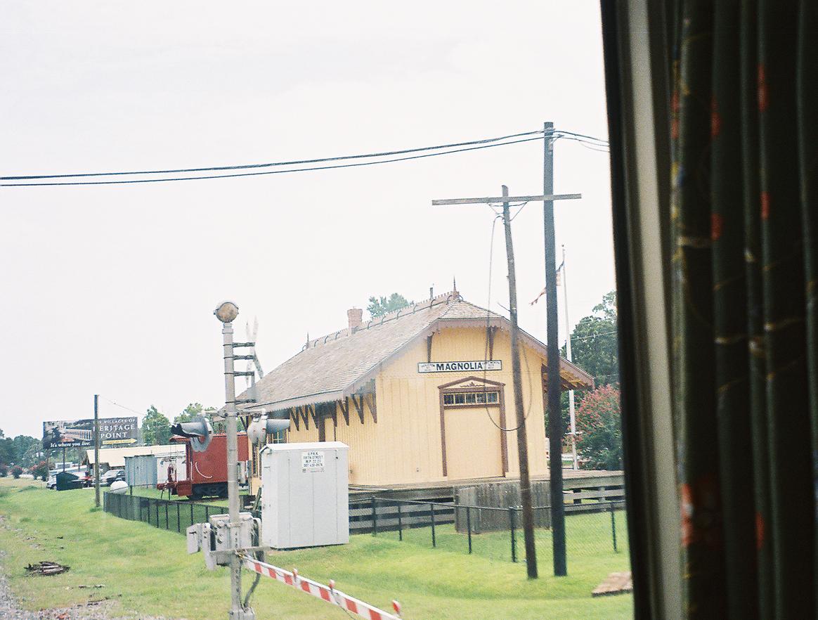 Magnolia Tx Depot From Train