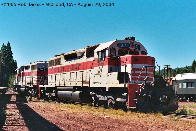 McCloud Railway SD38 #37