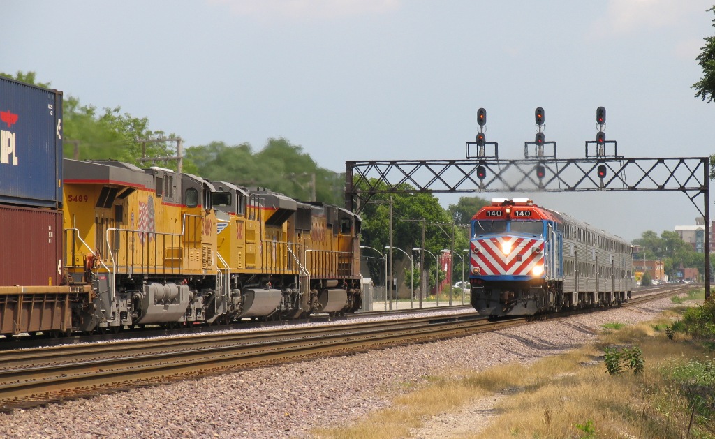 Metra and Union Pacific Meet