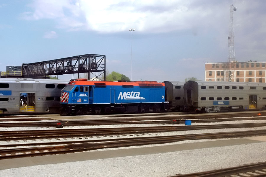 Metra North of Chicago