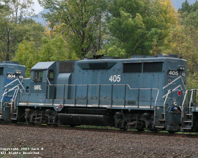MRL GP35's headed west on the PASTAC at St. Cloud Rd.