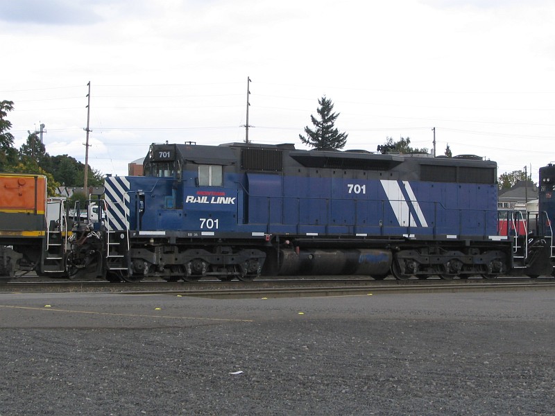 MRL SD35 on the BNSF