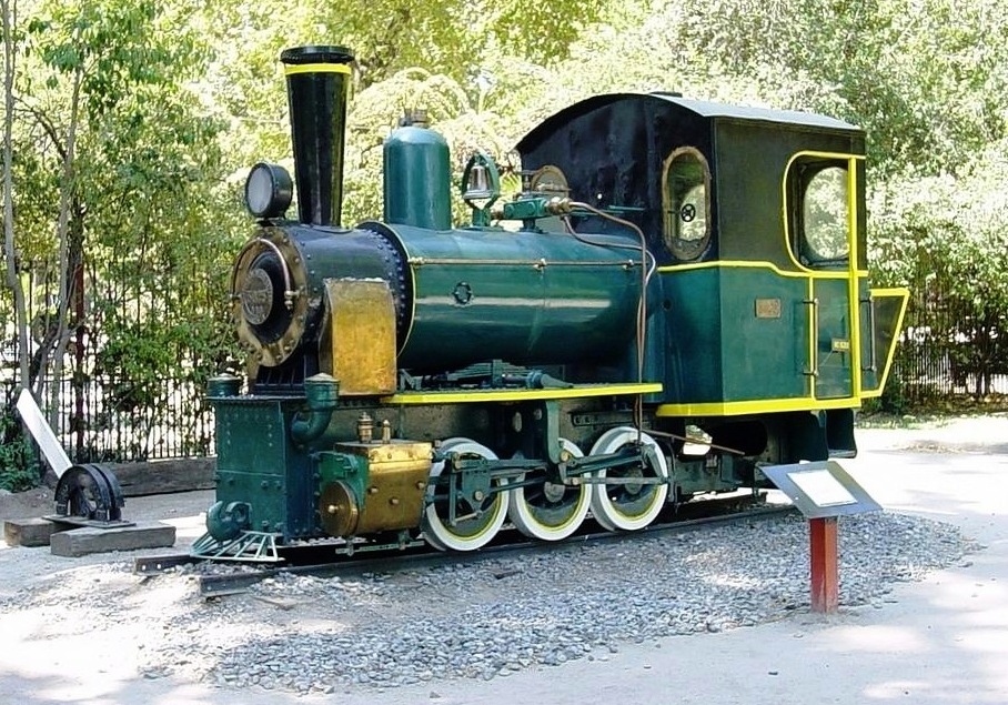 Museo Ferroviario de Santiago: Historic Steam Loco