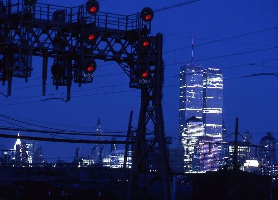 NJT World Trade Center backdrop