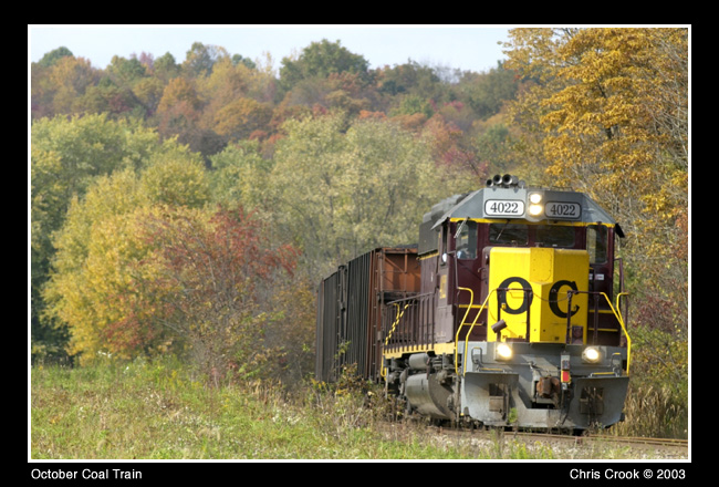 October Coal Train