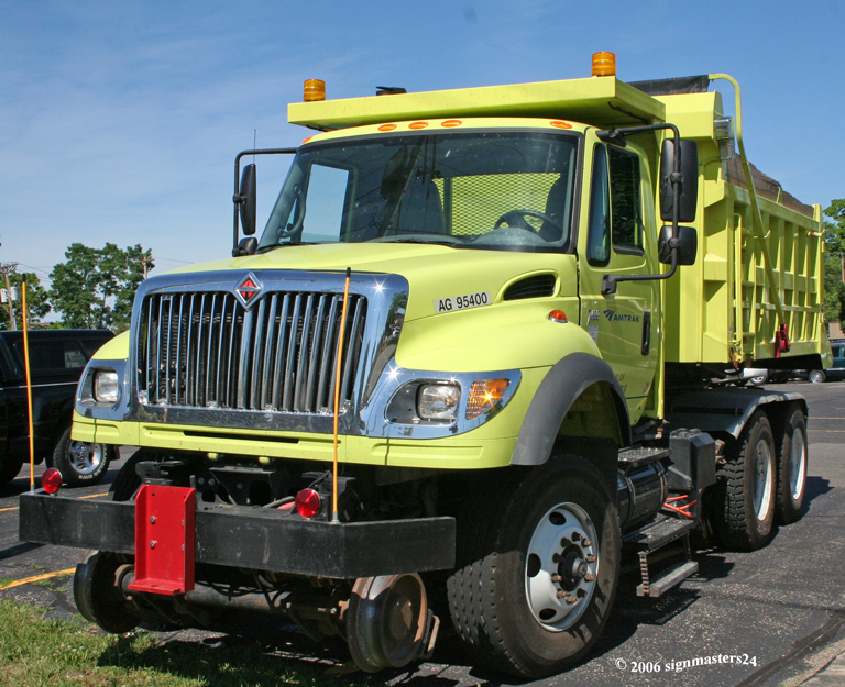 One sweet Hi-Rail dump truck, Dowagiac, MI