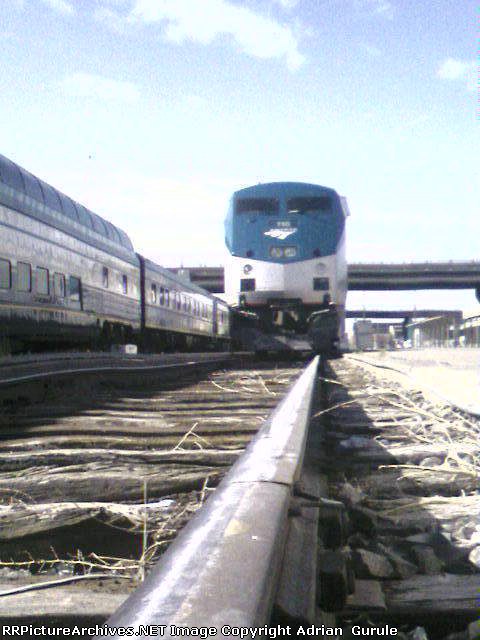 Orenital Express Train in Albuquerque, NM
