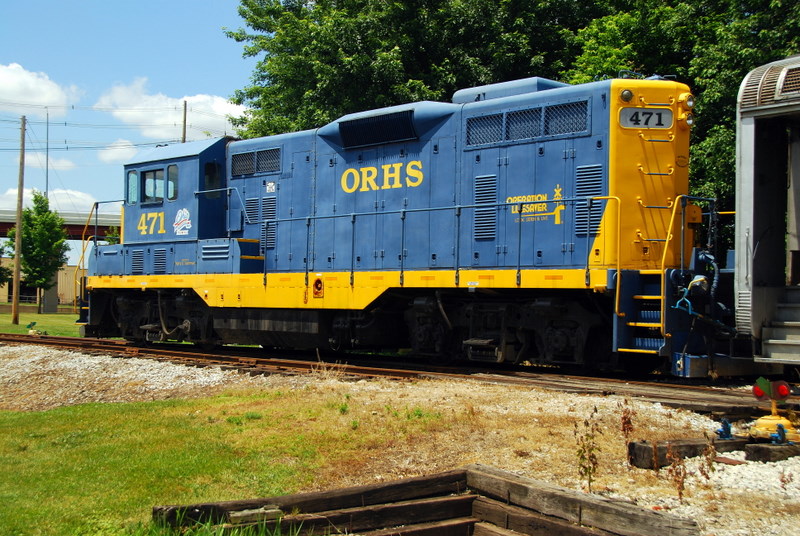 Orrville Historical Society Locomotive