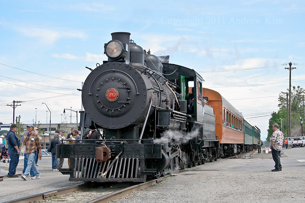 Polson Baldwin Locomotives Works 2-8-2 Steam #70